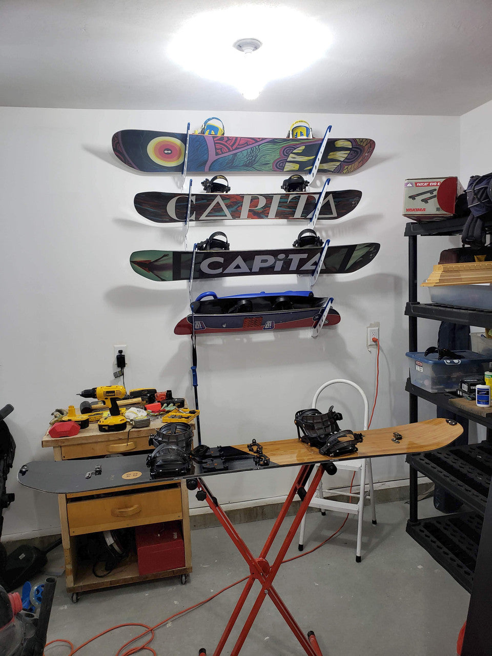 Brighton Snowboard Rack | Adjustable XSR | 4 Levels