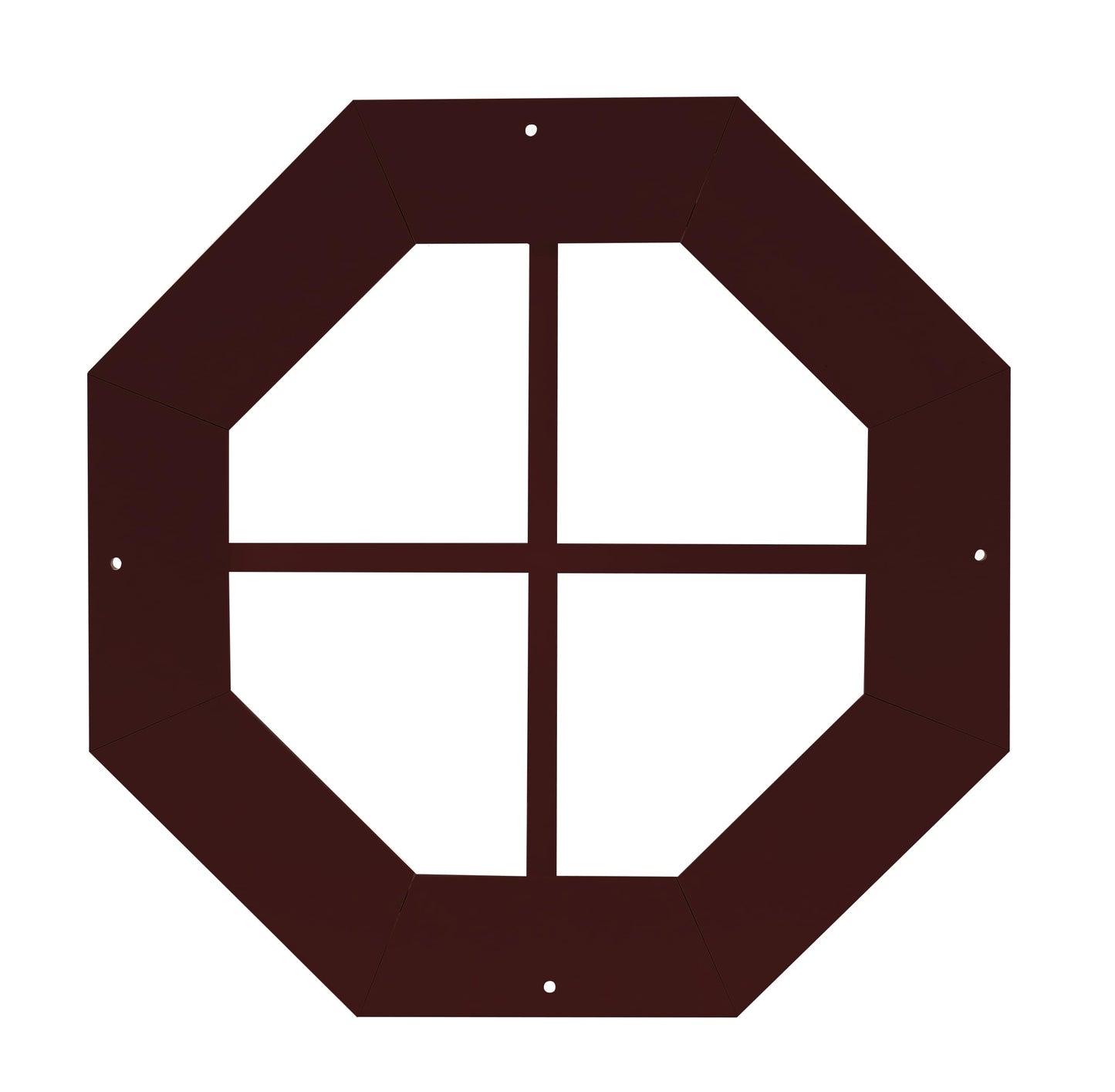 14" & 18" Octagon Gable Window, Fixed J-Lap Vinyl