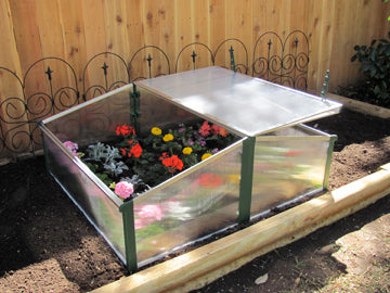 Juwel Double Cold Frame Greenhouse