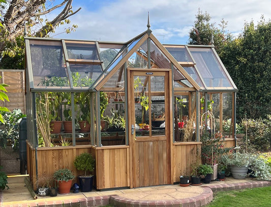 Alton Durham Cedar Victorian Greenhouse