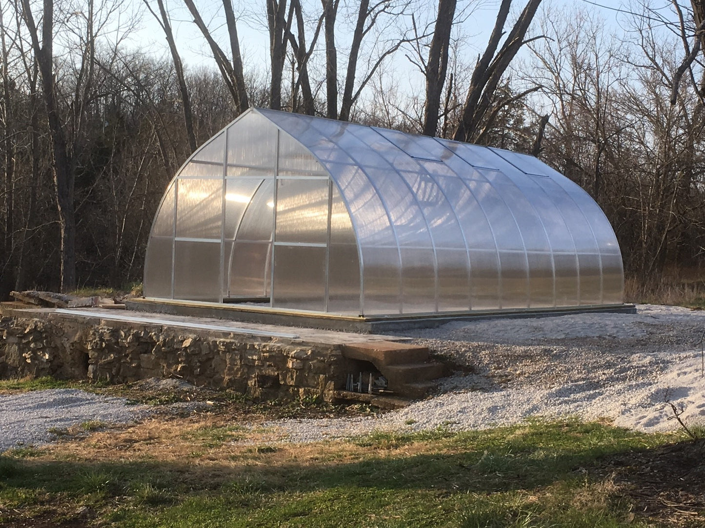 Exaco RIGA Extra Large Polycarbonate Greenhouse 16'5''x14'