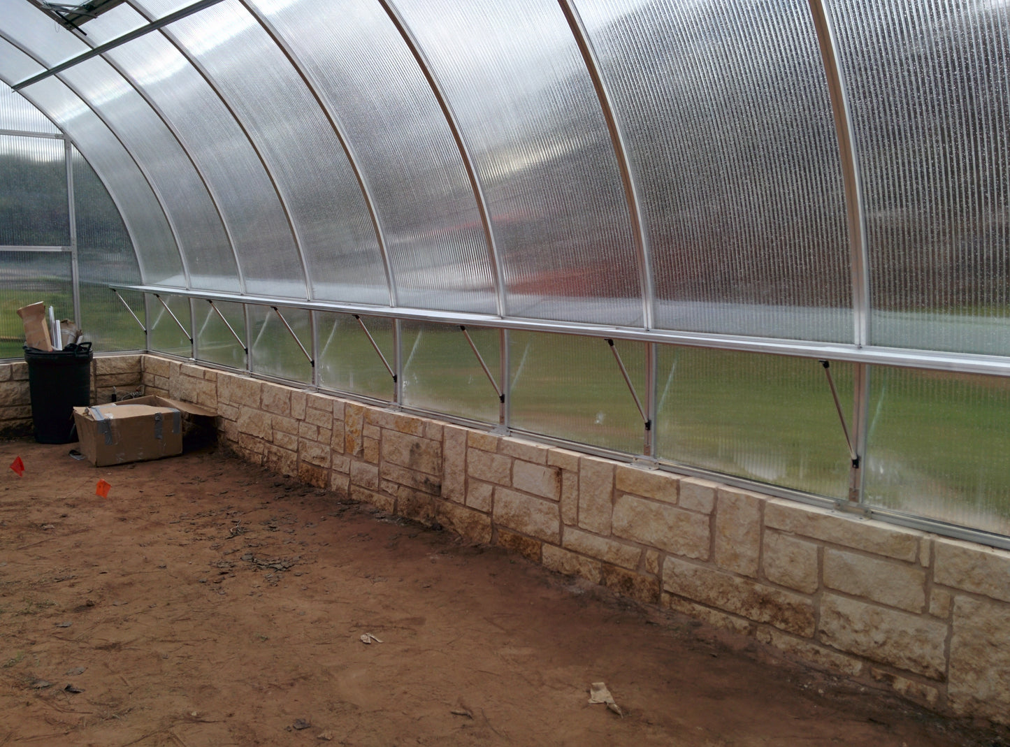 Exaco RIGA Extra Large Polycarbonate Greenhouse 16'5''x14'