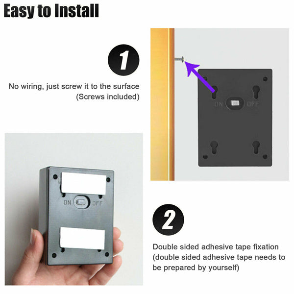 Modern Outdoor Solar Wall Lamp 2pcs