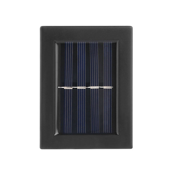 Modern Outdoor Solar Wall Lamp 2pcs