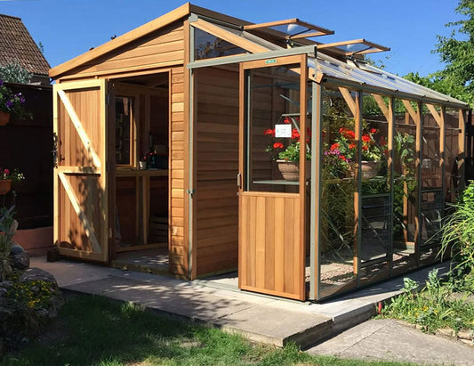 Alton Fusion Shed and Greenhouse