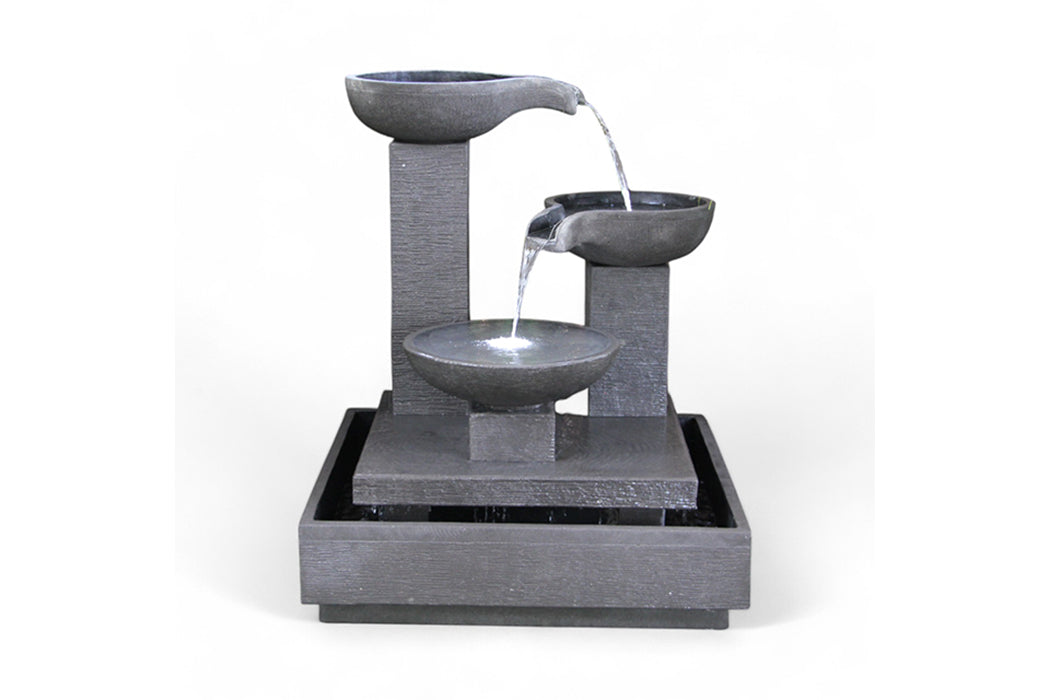 Trio Bowl Tiered Water Feature