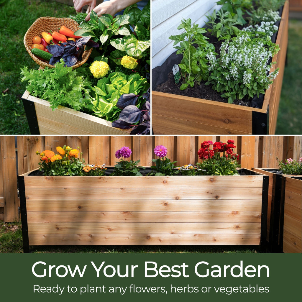 18" x 24" Planter Box - 24" TALL