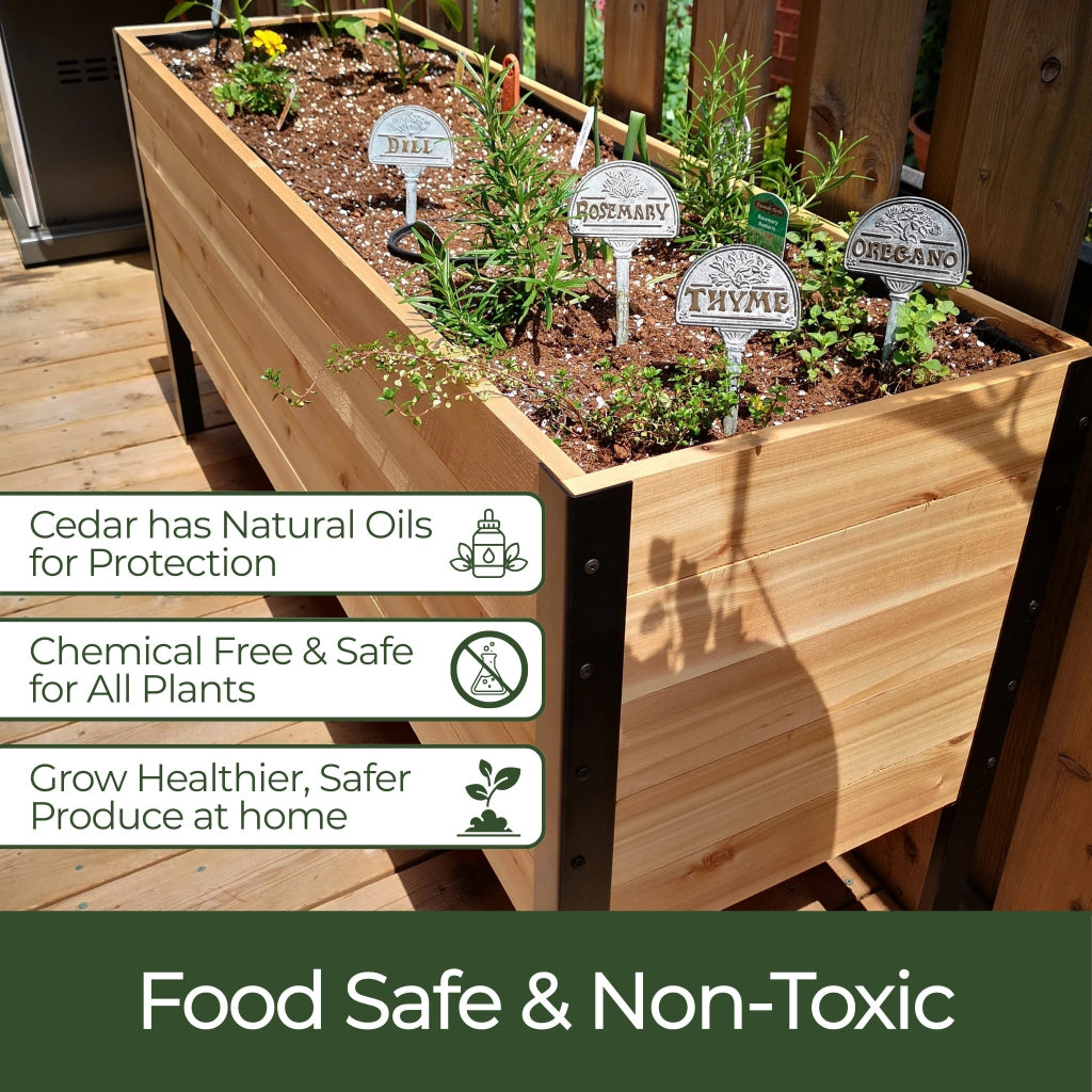 18″ x 18″ Planter Box - 24" TALL / Select Grade