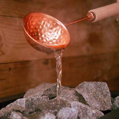 Copper Bucket & Ladle Set