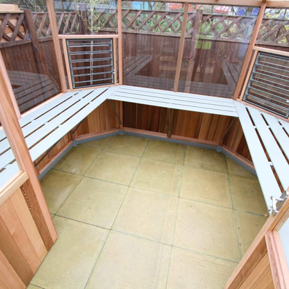 Alton Octagonal Wooden Greenhouse Kit