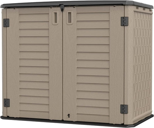 Horti Cubic Outdoor Horizontal Shed 26 cu. ft.