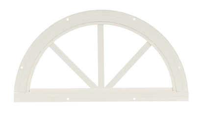 14" & 18" Half Moon Window, Fixed Flush Mount