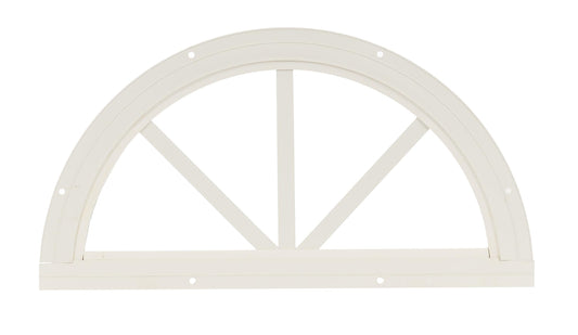 14" & 18" Half Moon Window, Fixed Flush Mount