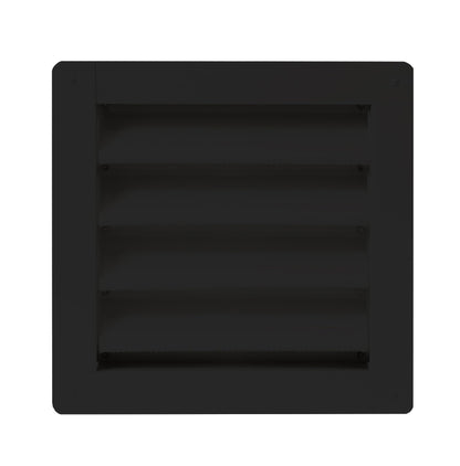 Wall Vent 8" x 8" Flush Mount Aluminum for Sheds, Playhouses, and Chicken Coops 1 PK