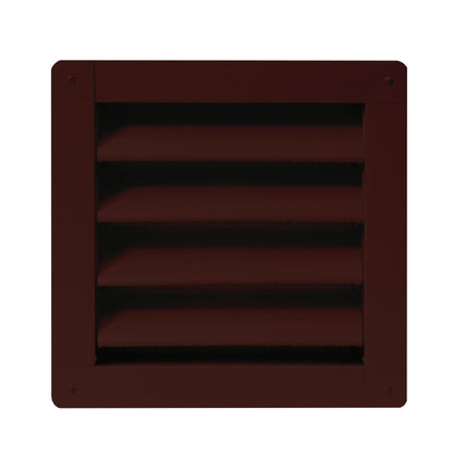 Wall Vent 8" x 8" Flush Mount Aluminum for Sheds, Playhouses, and Chicken Coops 1 PK