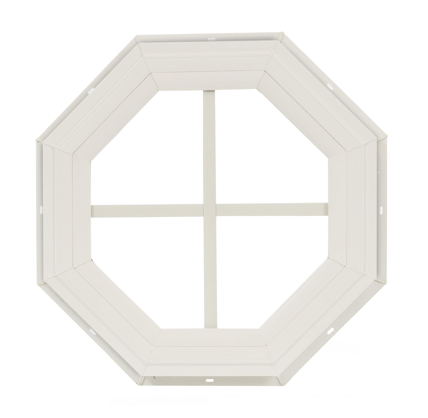 14" & 18" Octagon Gable Window, Fixed J-Lap Vinyl