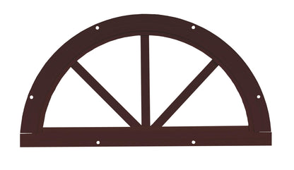 14" & 18" Half Moon Window, Fixed Flush Mount