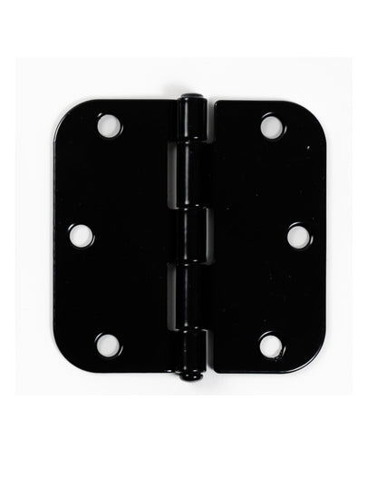 3-1/2" x 3-1/2" Rounded Butt Hinges, 18-Pack