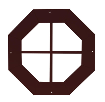 14" & 18" Octagon Gable Window, Fixed J-Lap Vinyl