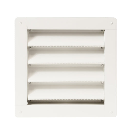 8" W x 8" H Flush Mount Wall Vent