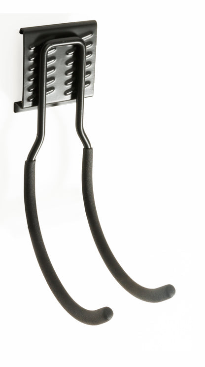 22-Piece Heavy Duty Adjustable Wall Mounted Storage System – Black