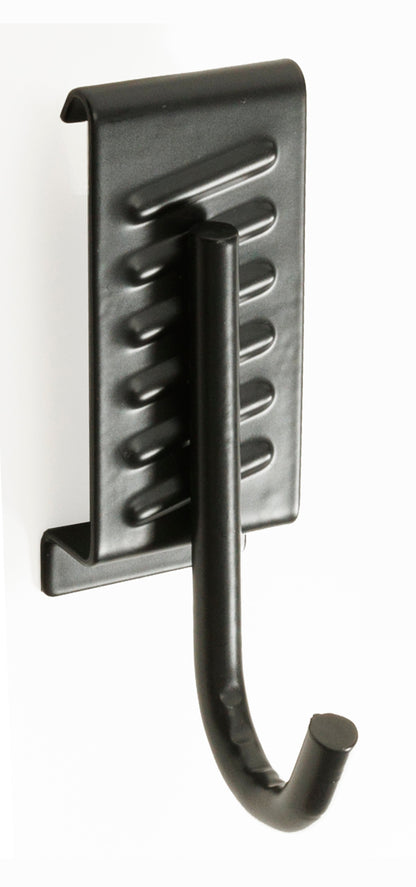 22-Piece Heavy Duty Adjustable Wall Mounted Storage System – Black
