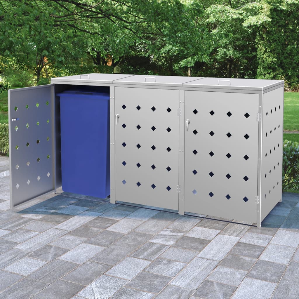 Stainless Steel Garbage Container Storage