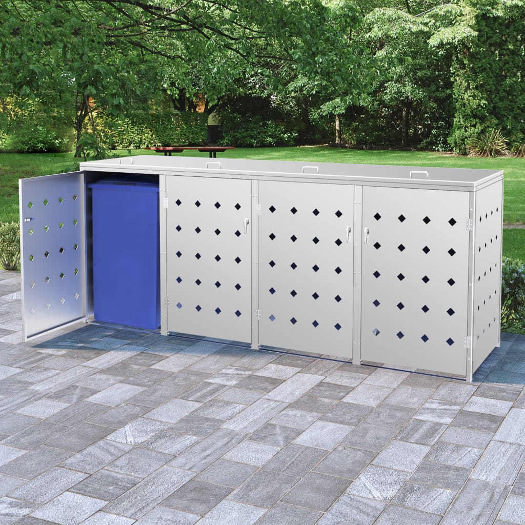 Stainless Steel Garbage Container Storage