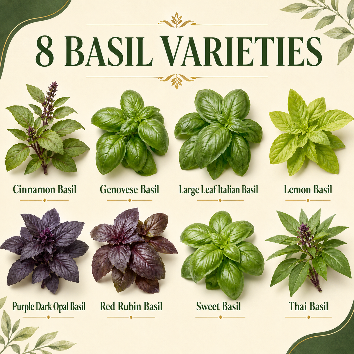 Popular Herb Seeds for Planting | 35 Variety Pack