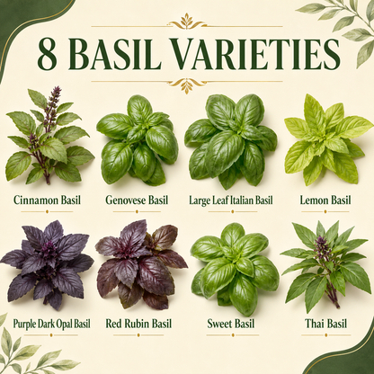 Popular Herb Seeds for Planting | 35 Variety Pack