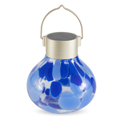 Tea Solar Lanterns 5" Handblown Glass