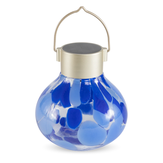 Tea Solar Lanterns 5" Handblown Glass