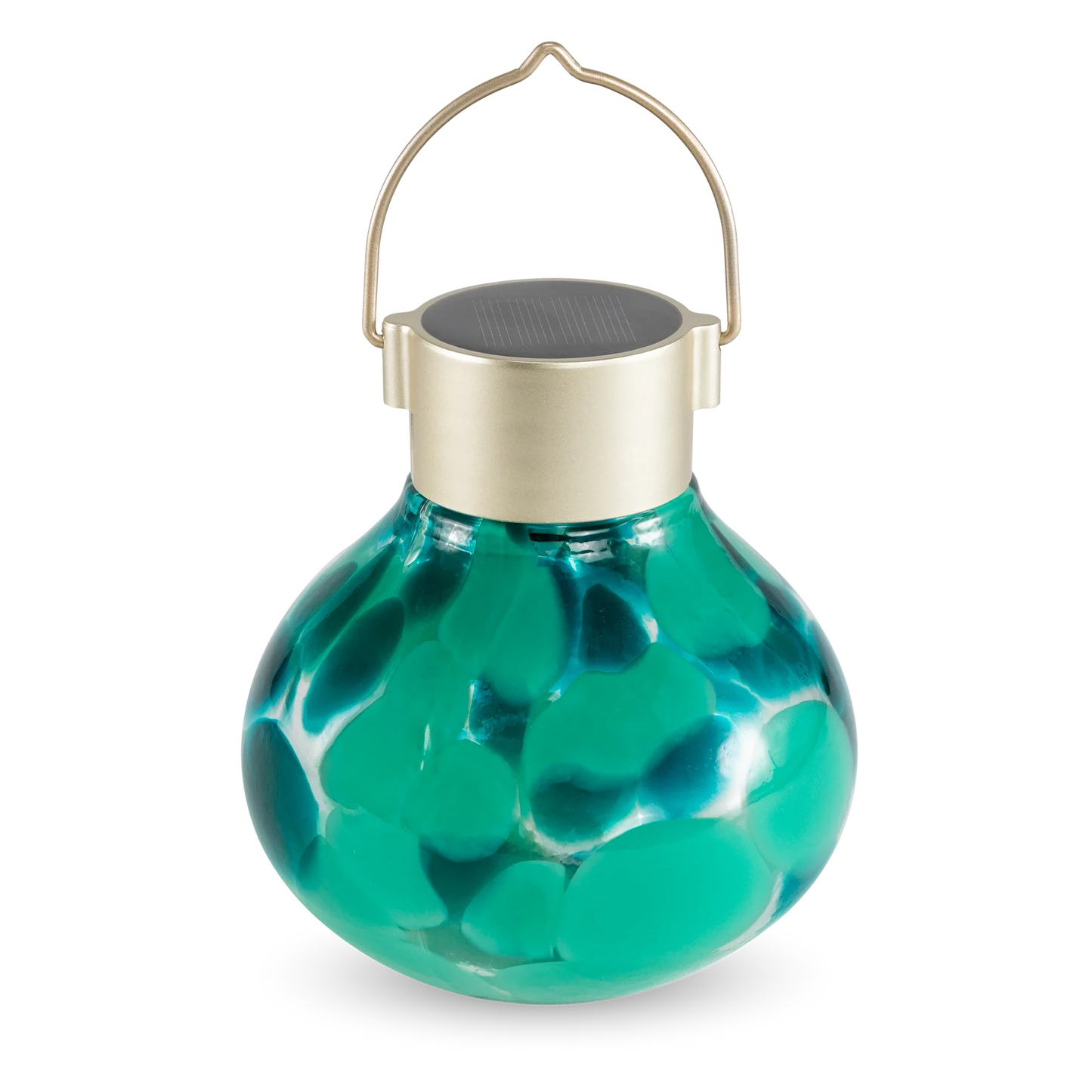 Tea Solar Lanterns 5" Handblown Glass