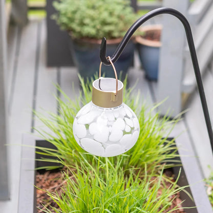 Solar Tea Lantern Handblown Glass 3-pack