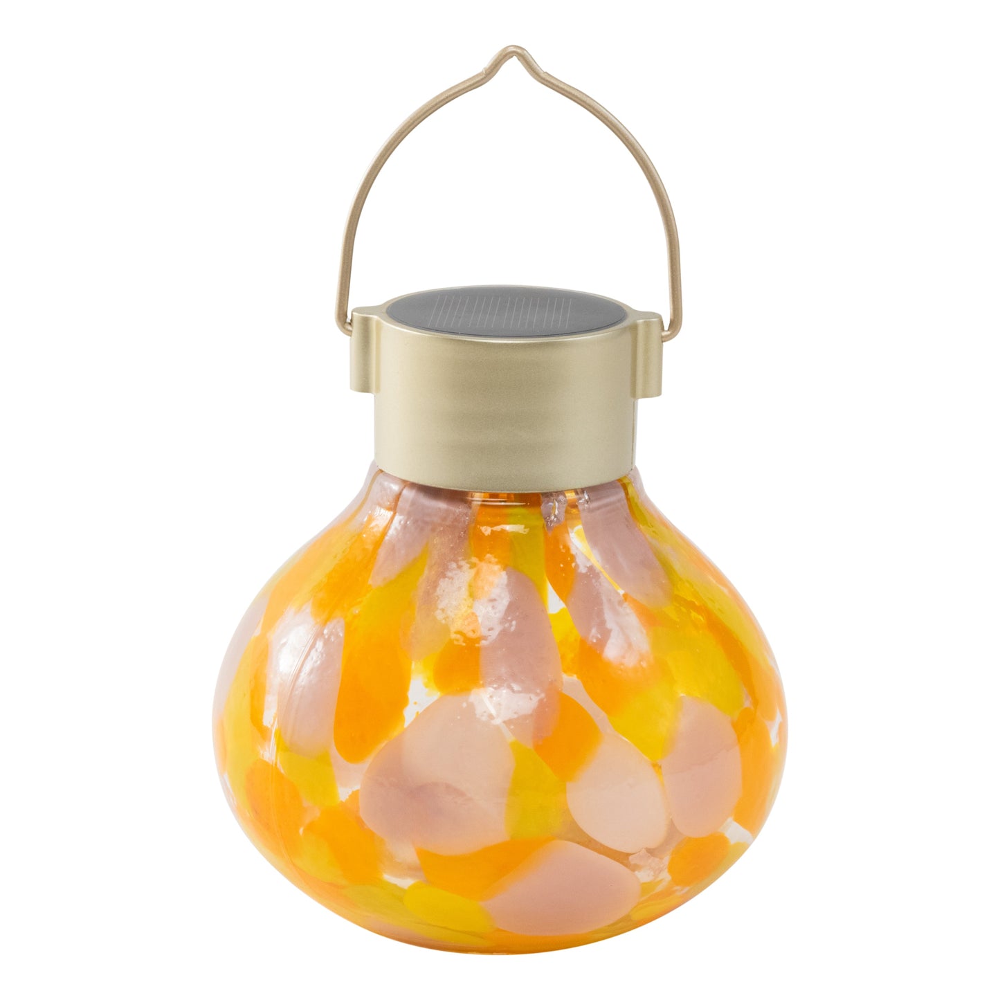 Tea Solar Lanterns 5" Handblown Glass