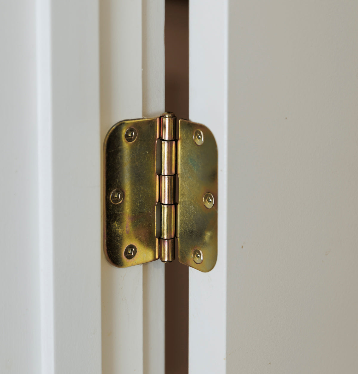3-1/2" x 3-1/2" Rounded Corner Butt Hinge Kit (18 Pack)
