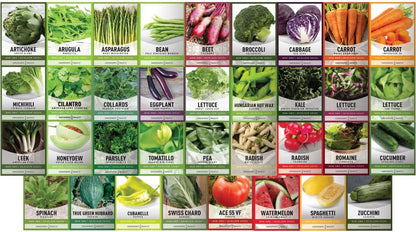 Bug Out Bag Seed Kit: 105 Varieties of Survival Seeds, Herbs, and Wildflowers
