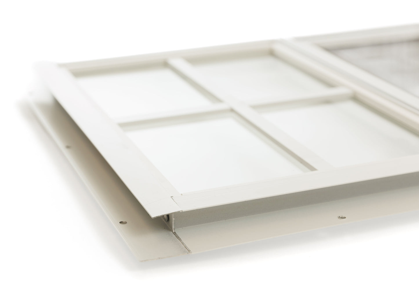 18" x 23" J-Lap Sliding Shed Window  |  Tempered Glass, Screened Aluminum Frame