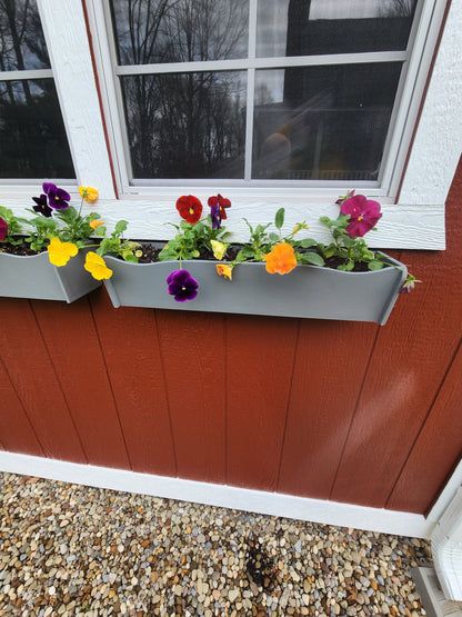 24” Flower Box – Weather-Resistant for Sheds and Playhouses