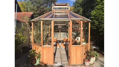 Alton Octagonal Wooden Greenhouse Kit