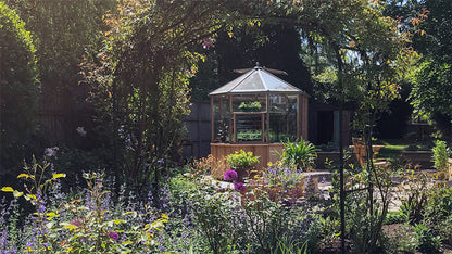 Alton Octagonal Wooden Greenhouse Kit