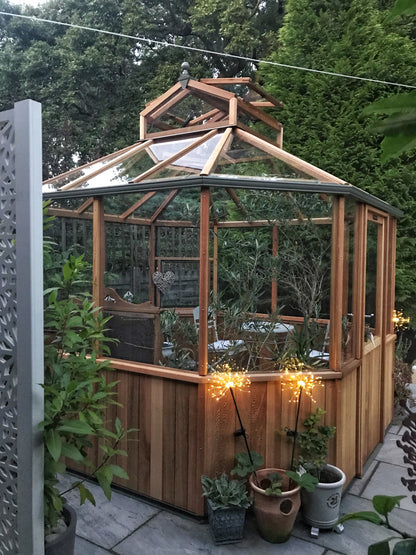 Alton Octagonal Wooden Greenhouse Kit