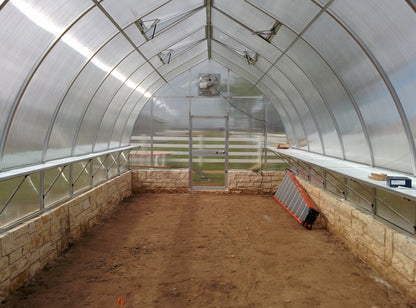 Exaco RIGA Extra Large Polycarbonate Greenhouse 16'5''x14'
