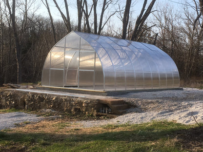 Exaco RIGA Extra Large Polycarbonate Greenhouse 16'5''x14'