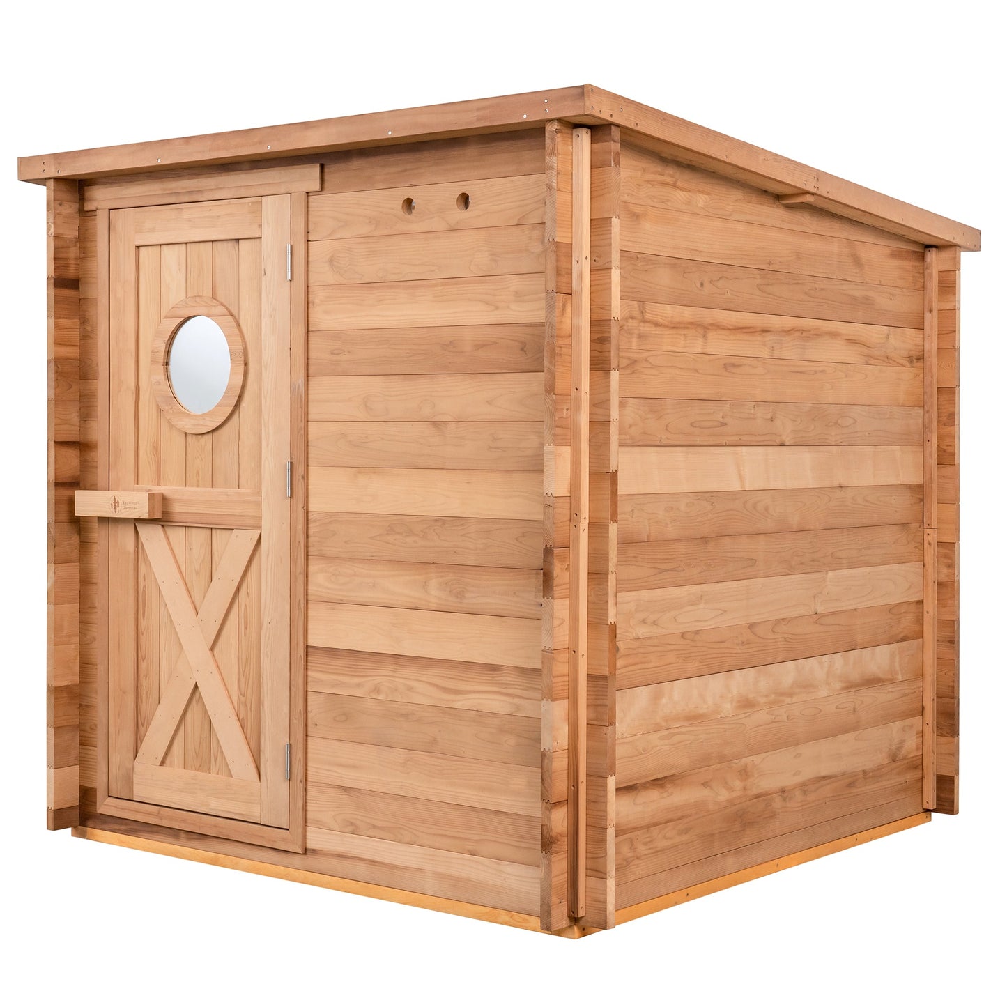 Garden Outdoor Sauna - 8 Person w/ Harvia Spirit Wi-Fi 8kW Heater