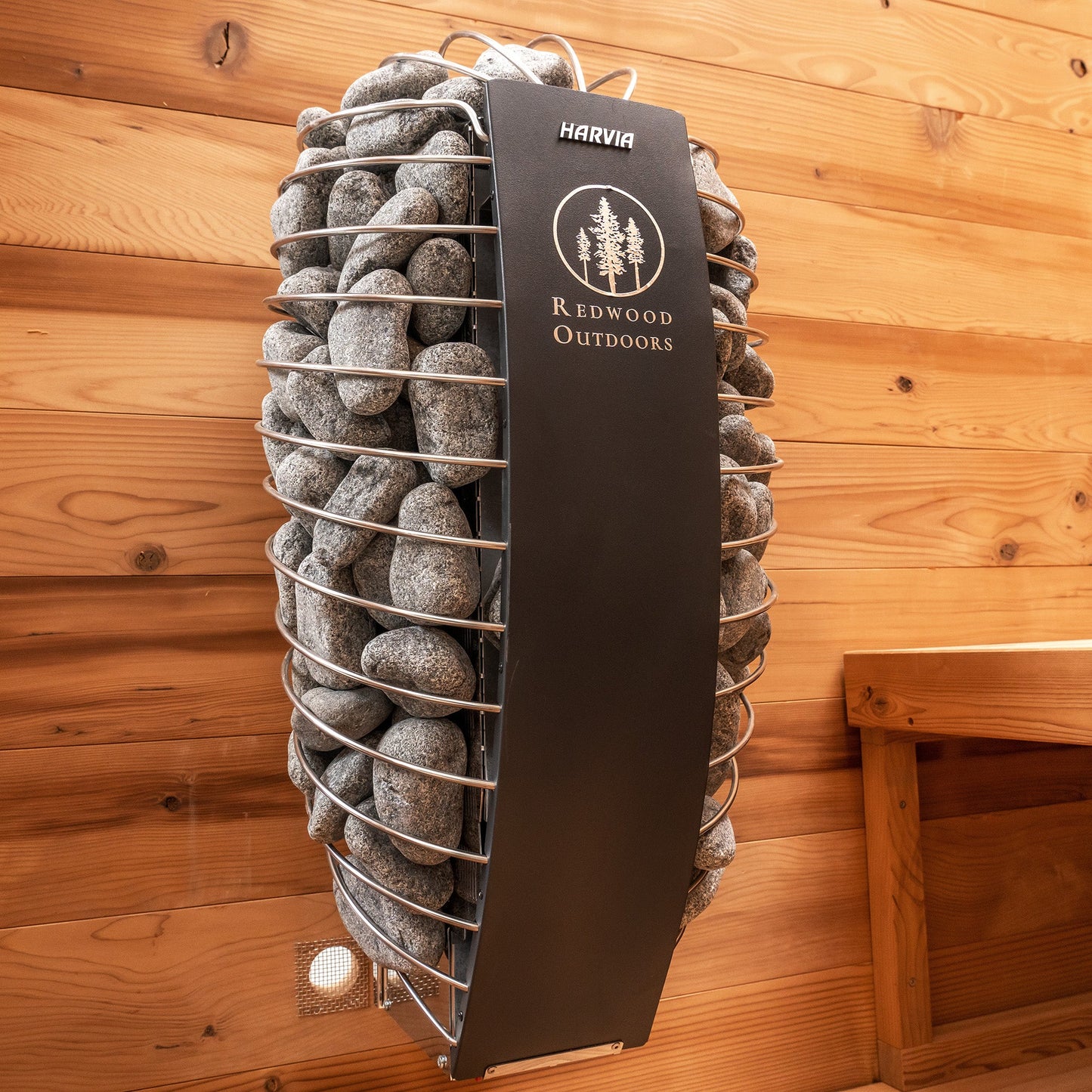 Duo Outdoor Sauna - 2 Person w/ Harvia Spirit Wi-Fi 8kW Heater