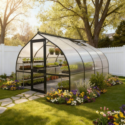 Riga 4 Black Greenhouse | 135 sq. ft.
