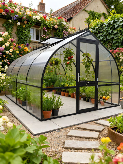 Riga 4 Black Greenhouse | 135 sq. ft.
