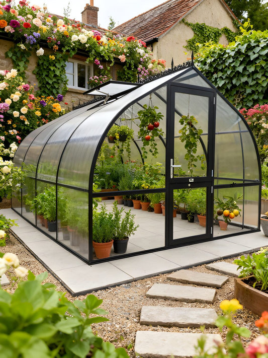 Riga 4 Black Greenhouse | 135 sq. ft.