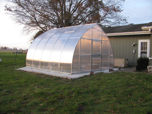 Exaco RIGA Extra Large Polycarbonate Greenhouse 16'5''x14'